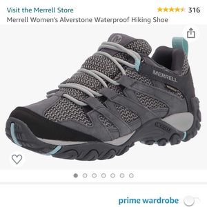 Merrell Alverstone Waterproof Hiking Shoe - sz 9.5